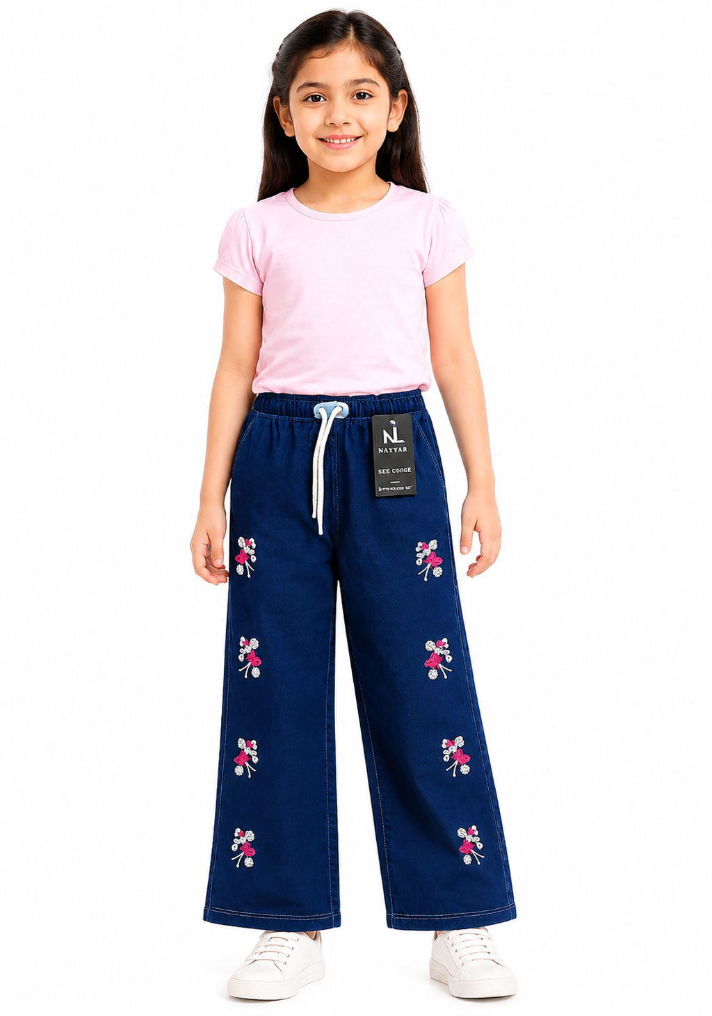 Baggy Style Denim Jeans for girls