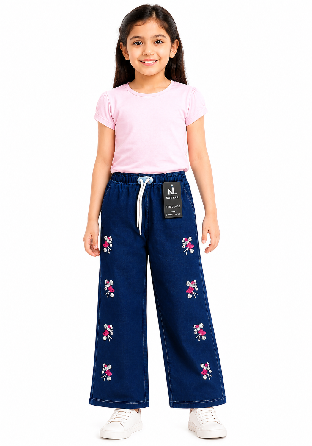 Baggy Style Denim Jeans for girls