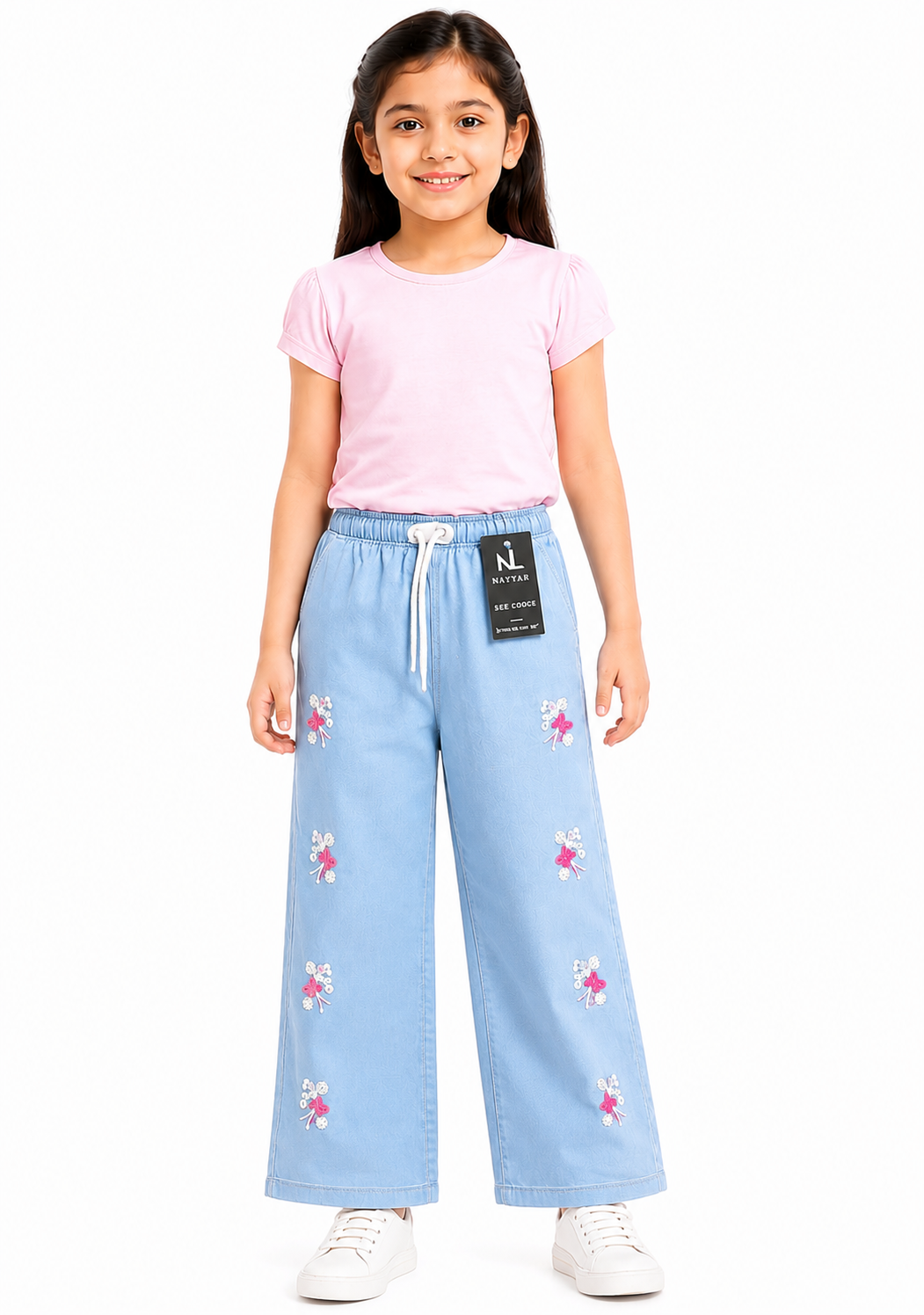 Baggy Style Denim Jeans for girls