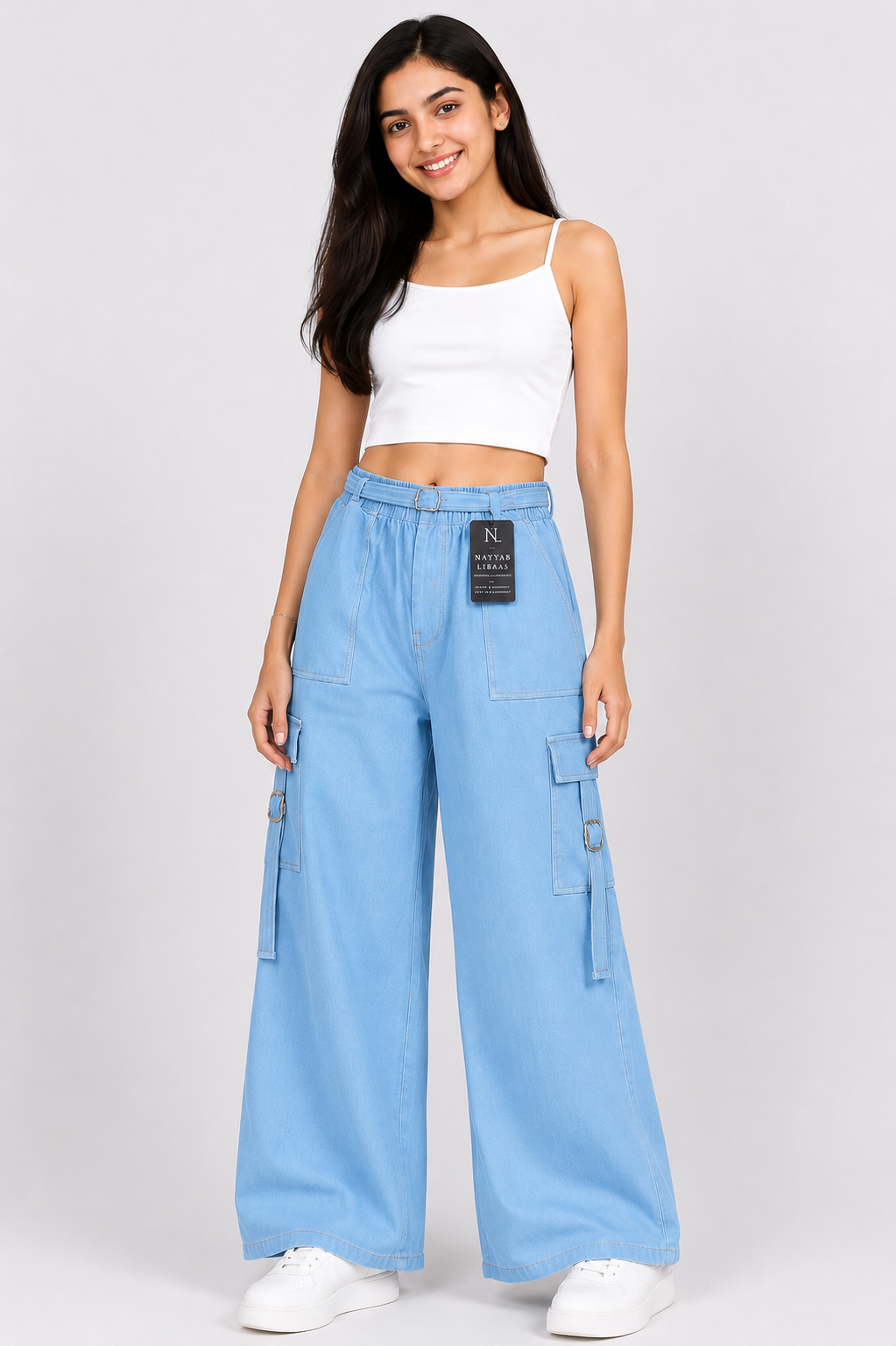 Cargo Wide Leg Pant