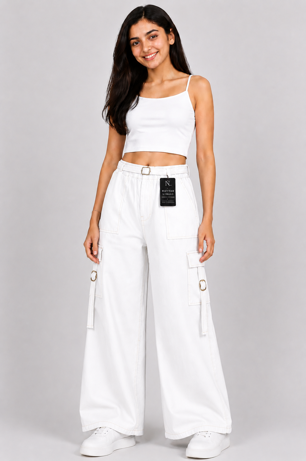 Cargo Wide Leg Pant