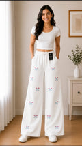 Print Wide-Leg Pant