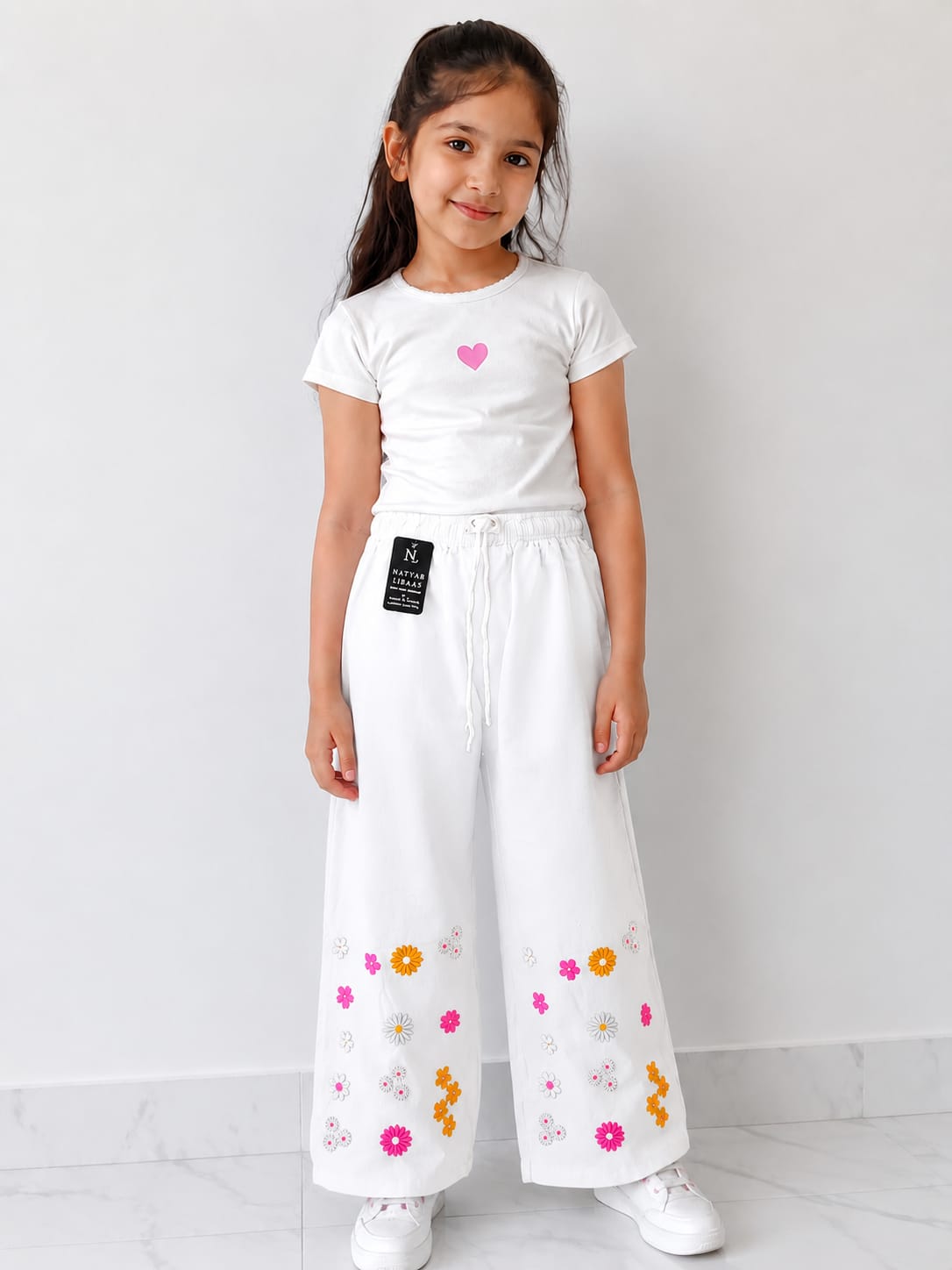 Baggy Style Denim Jeans for Girls