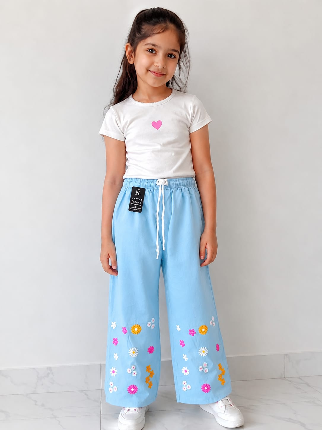 Baggy Style Denim Jeans for Girls