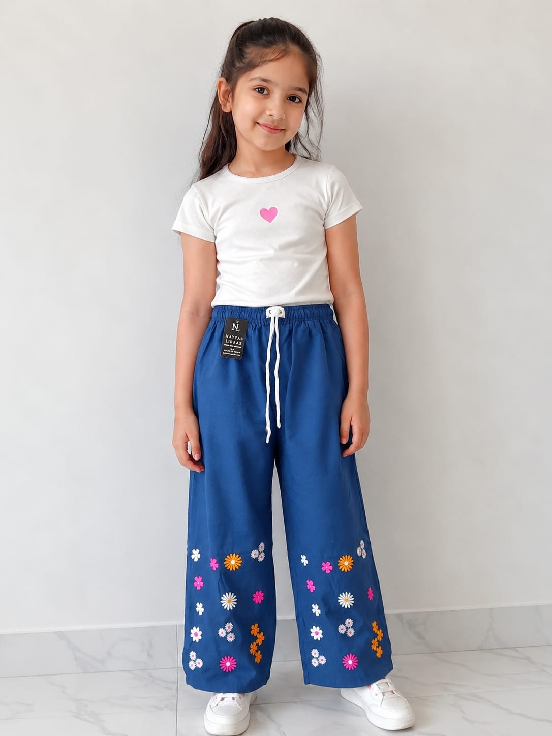 Baggy Style Denim Jeans for Girls