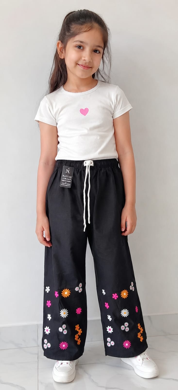 Baggy Style Denim Jeans for Girls