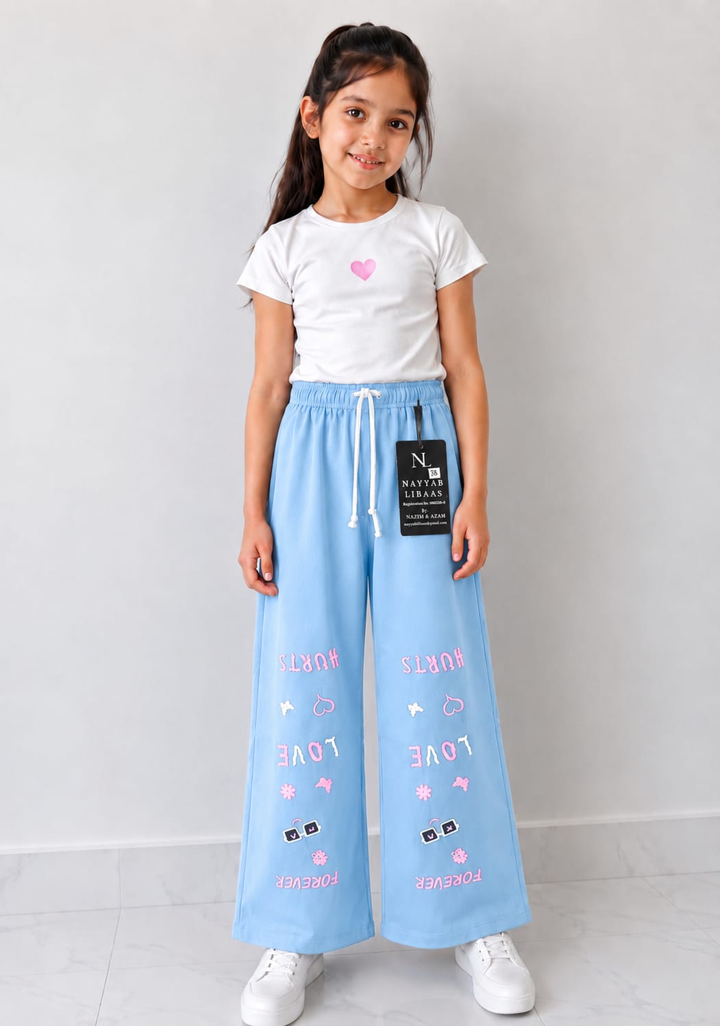 Baggy Style Denim Jeans for girls