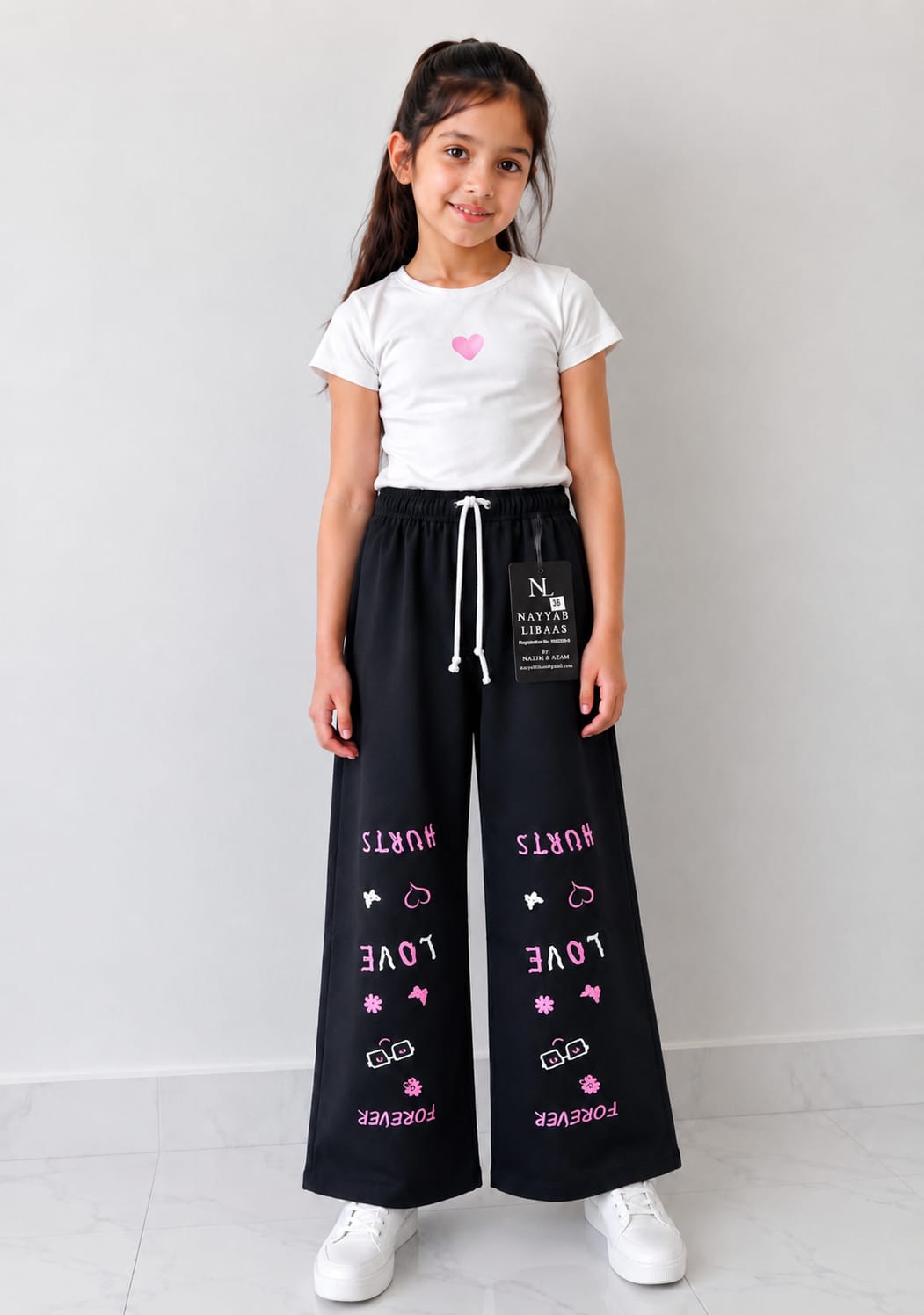 Baggy Style Denim Jeans for girls