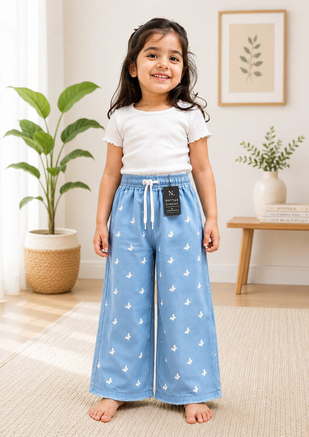 Baggy Style Denim Jeans for girls