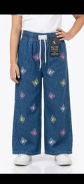 Baggy Style Denim Jeans for Girls