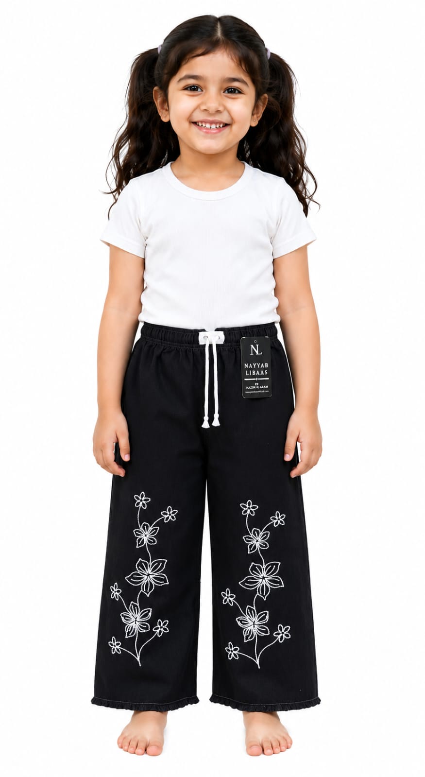 Baggy Style Denim Jeans for Girls