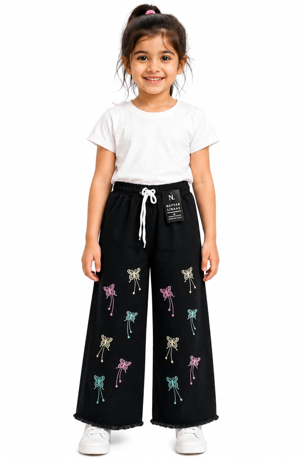 Baggy Style Denim Jeans for Girls