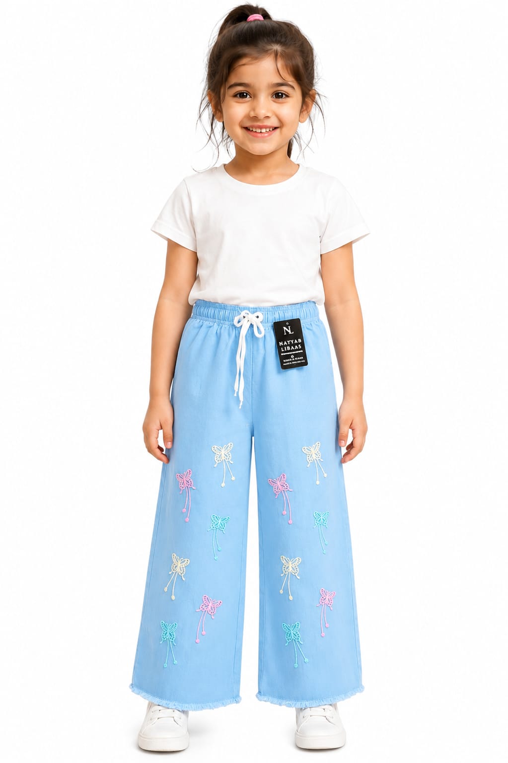 Baggy Style Denim Jeans for Girls