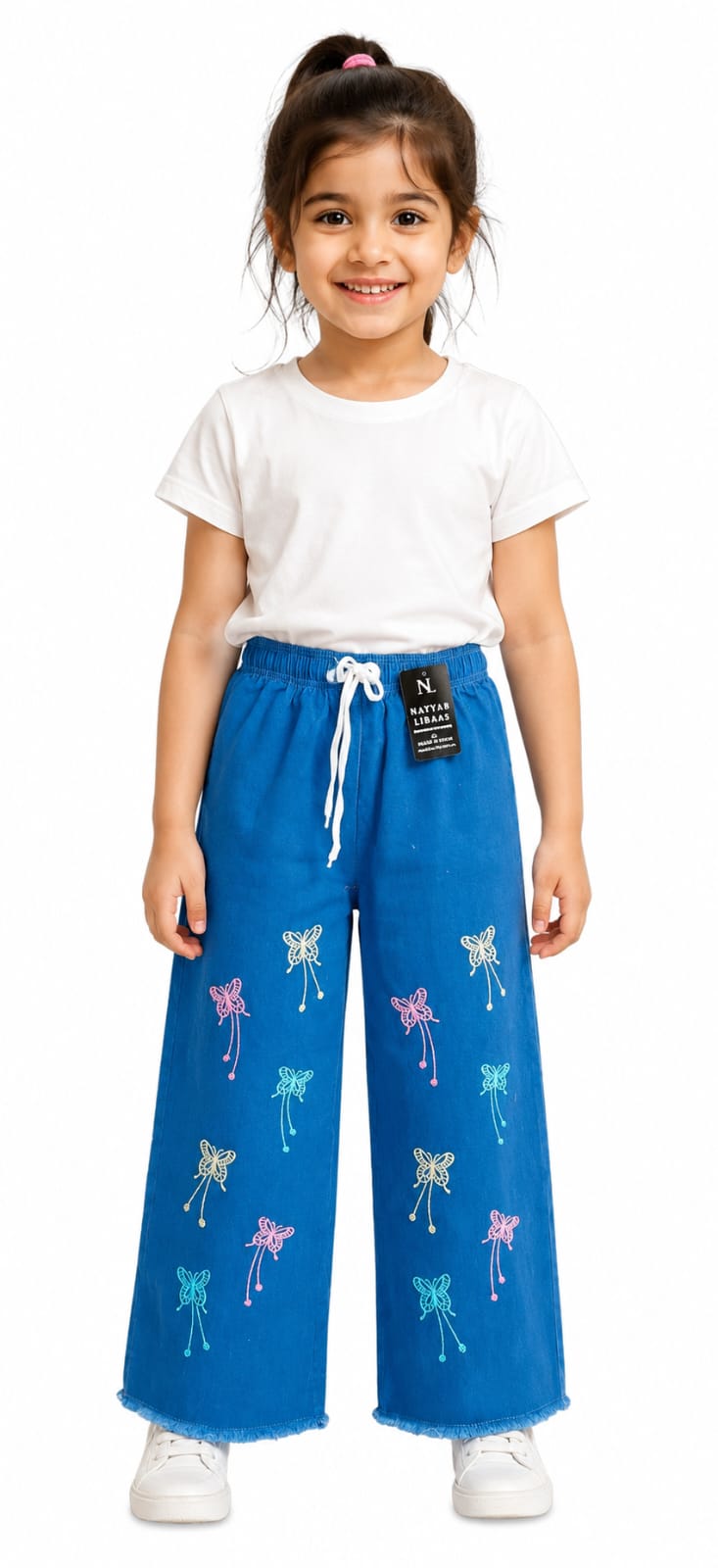 Baggy Style Denim Jeans for Girls