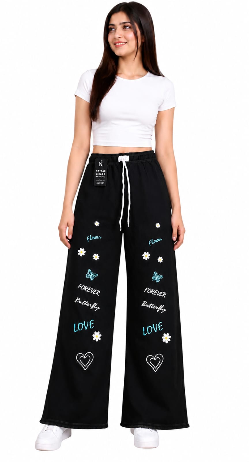 Baggy Style Denim Jeans for women