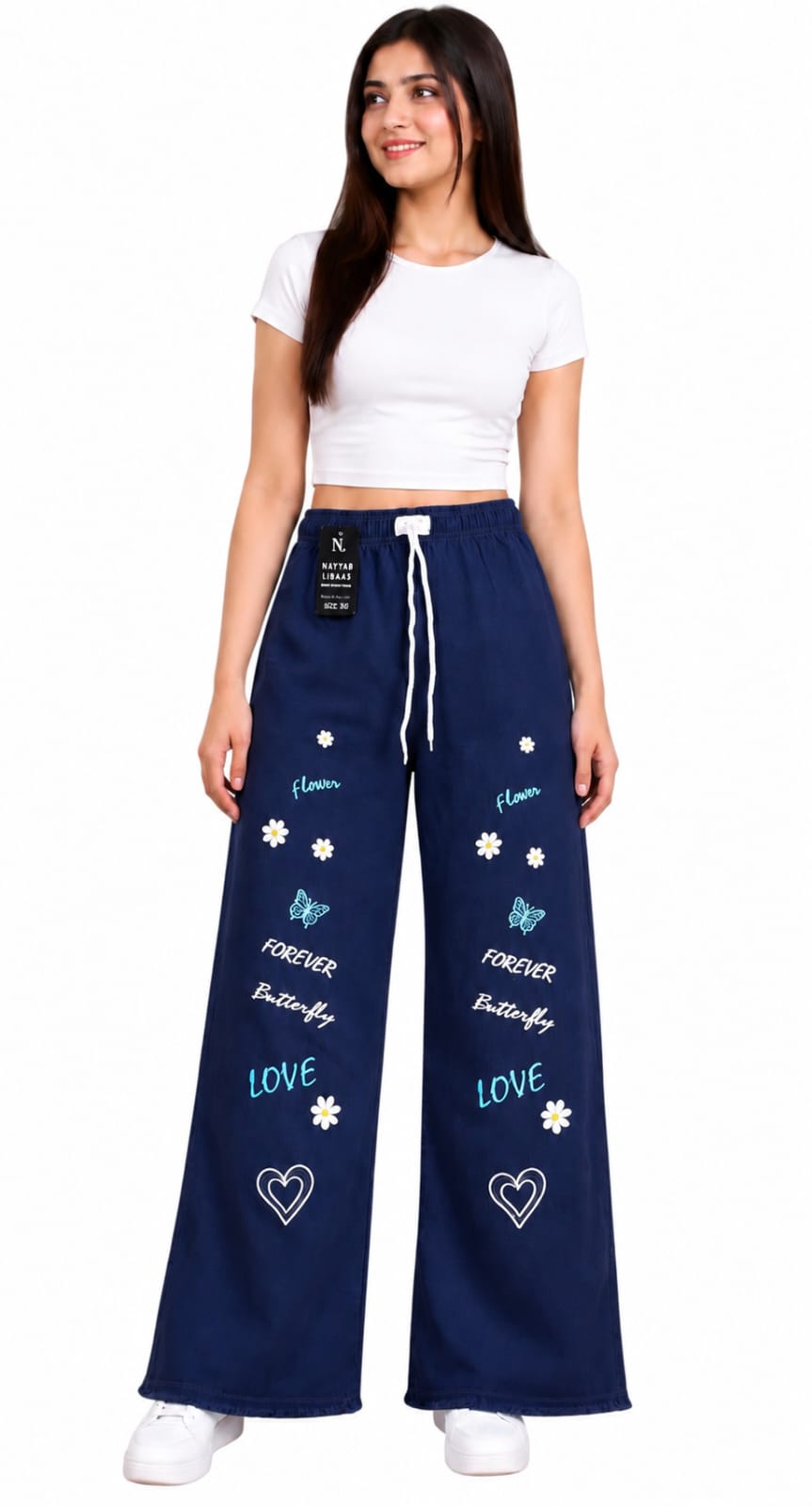 Baggy Style Denim Jeans for women