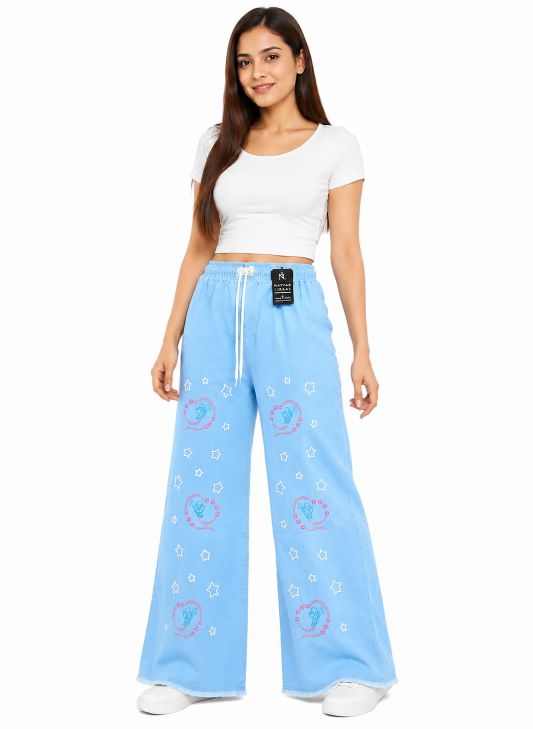 Baggy Style Denim Jeans for women