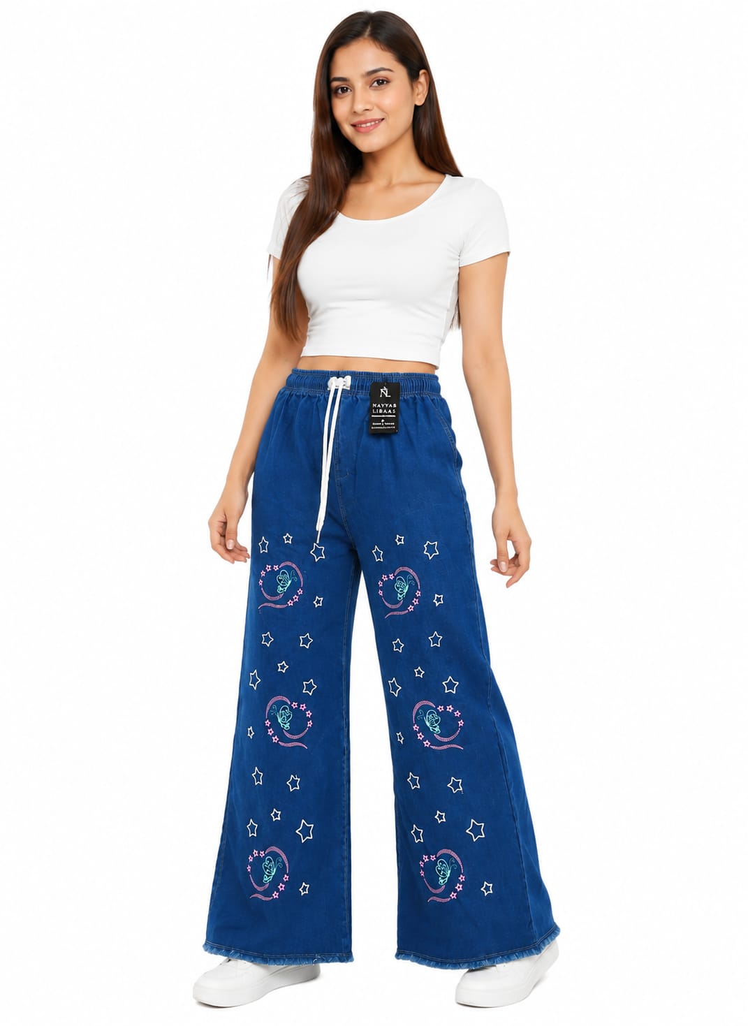 Baggy Style Denim Jeans for women