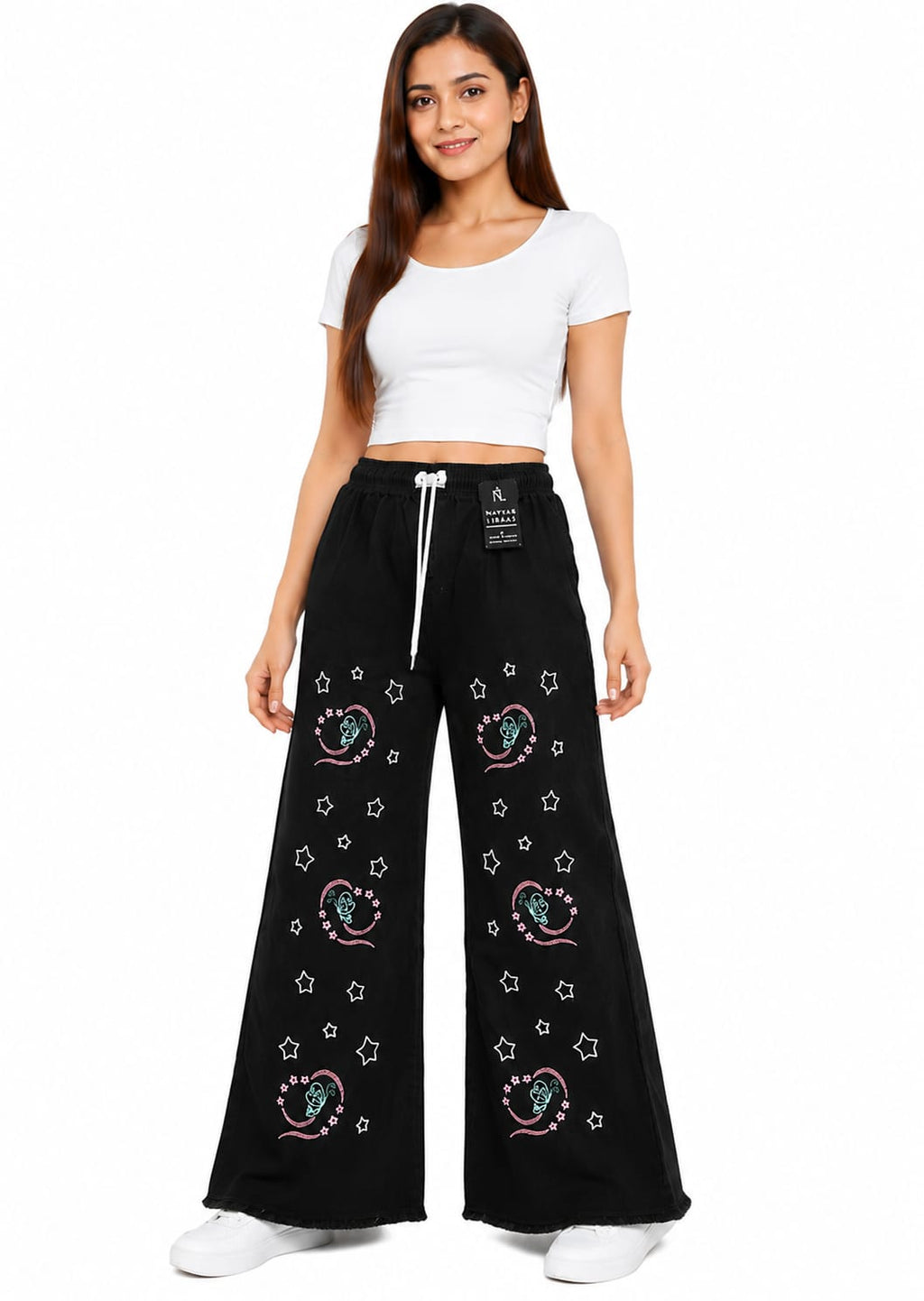Baggy Style Denim Jeans for women