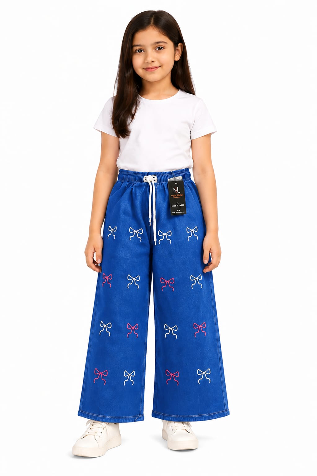 Baggy Style Denim Jeans for Girls
