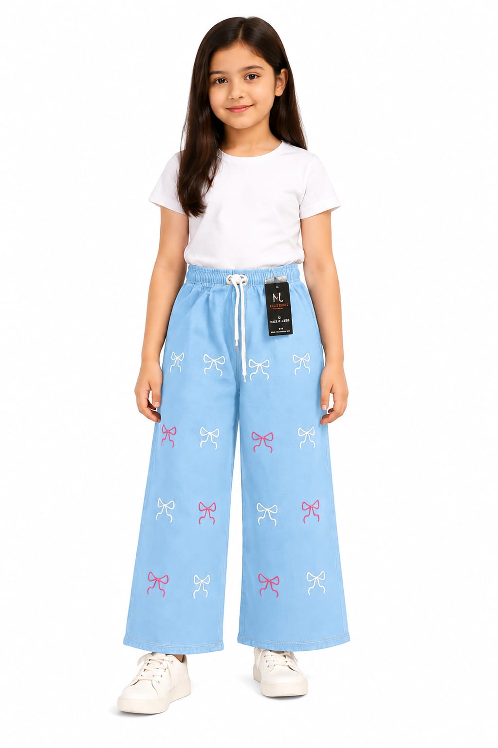 Baggy Style Denim Jeans for Girls