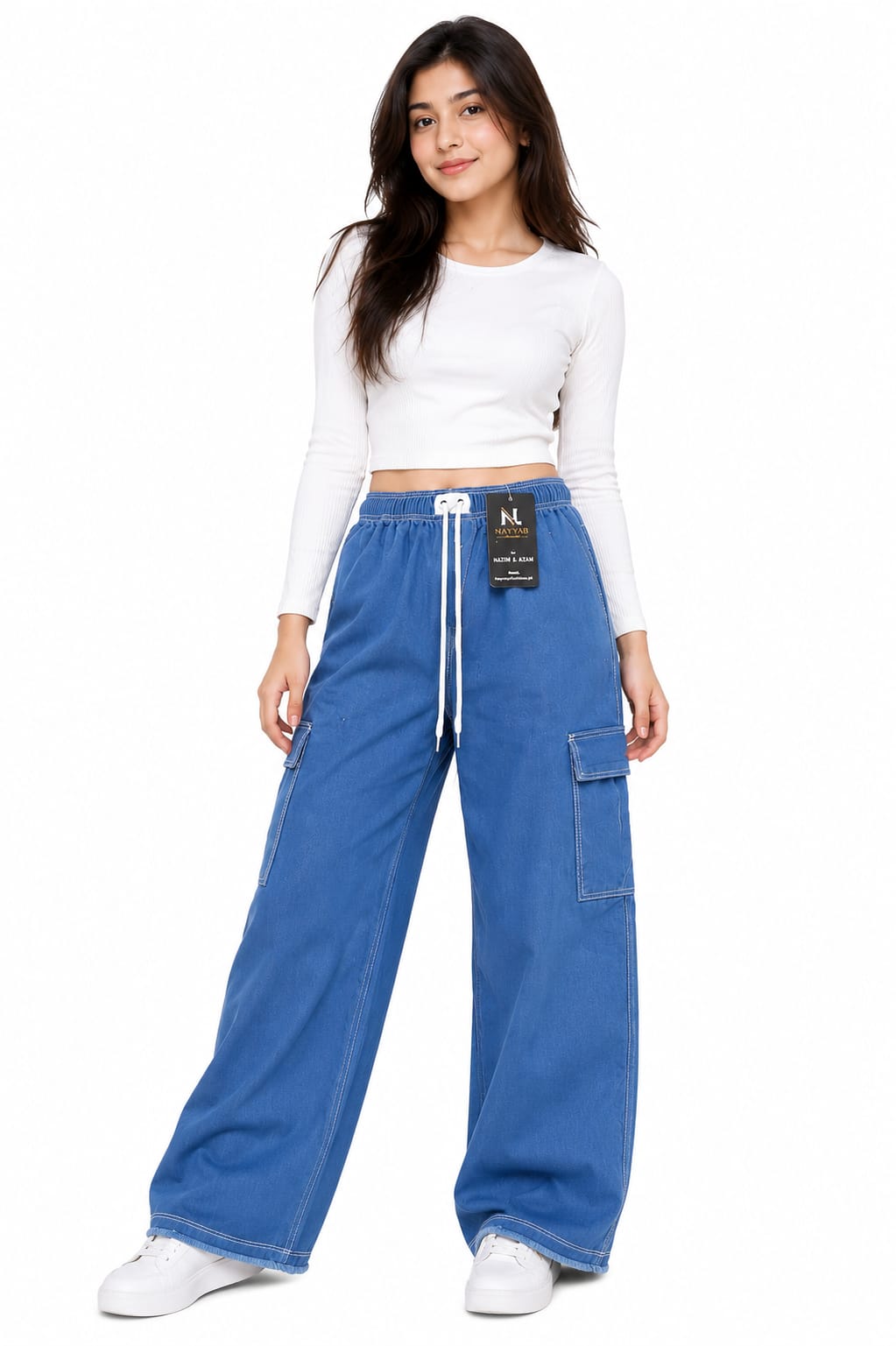 Baggy Style Denim Jeans for women