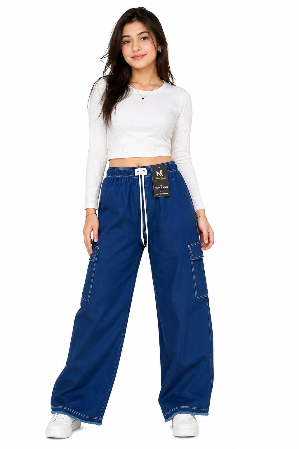 Baggy Style Denim Jeans for women