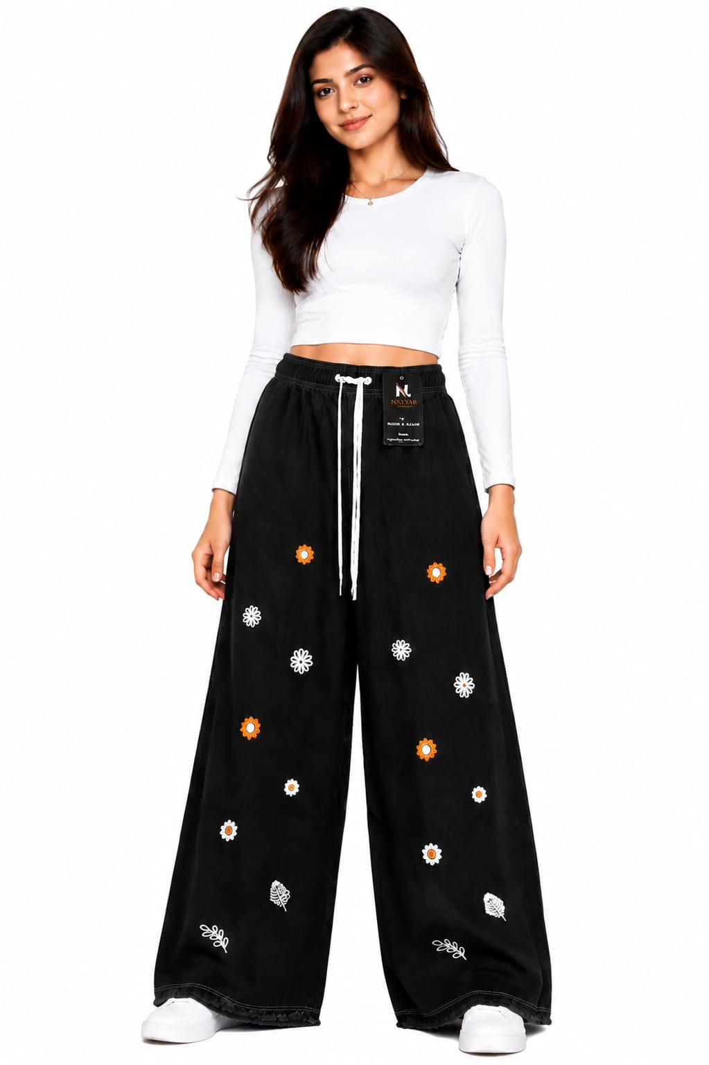 Baggy Style Denim Jeans for women