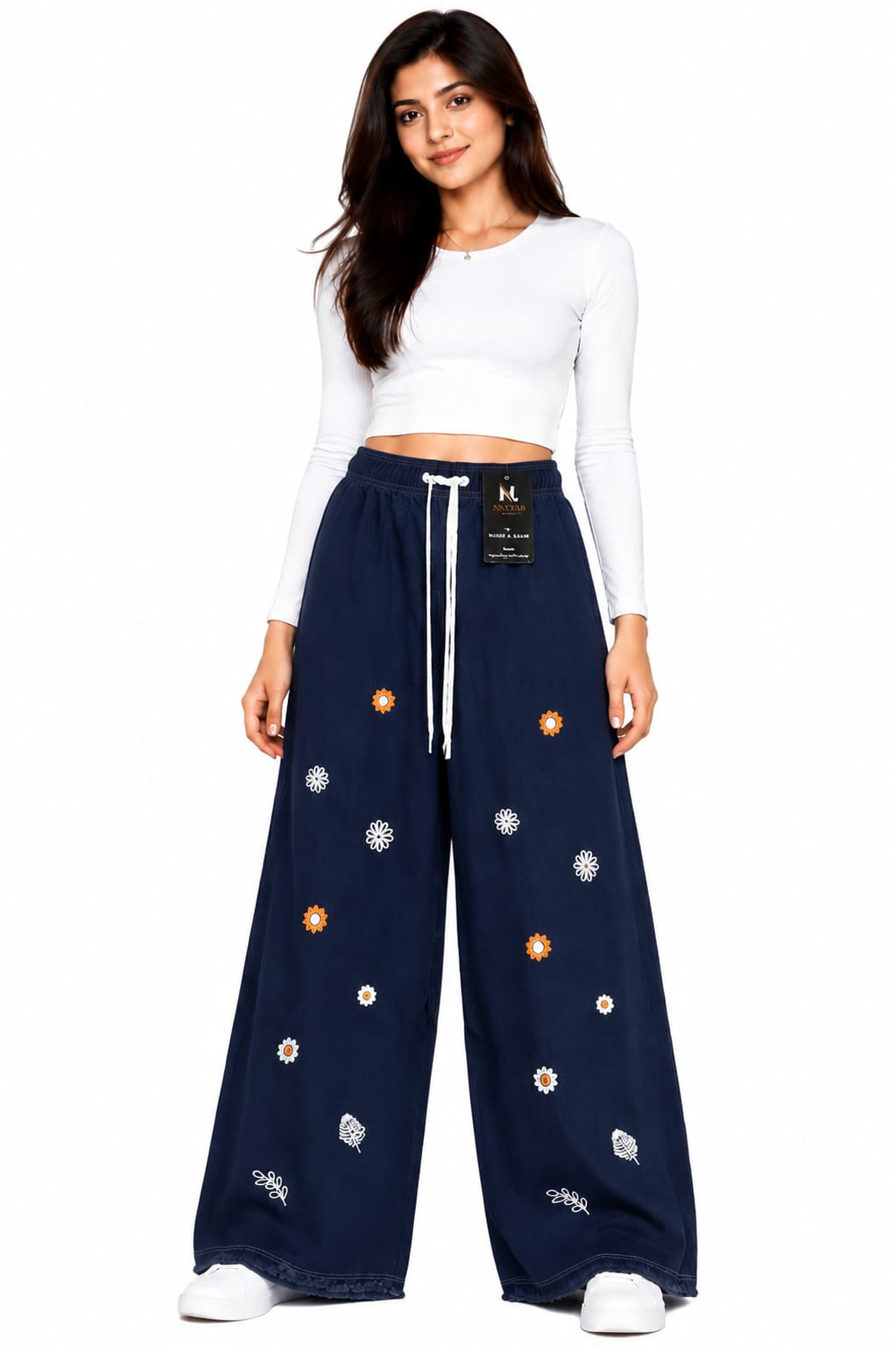 Baggy Style Denim Jeans for women