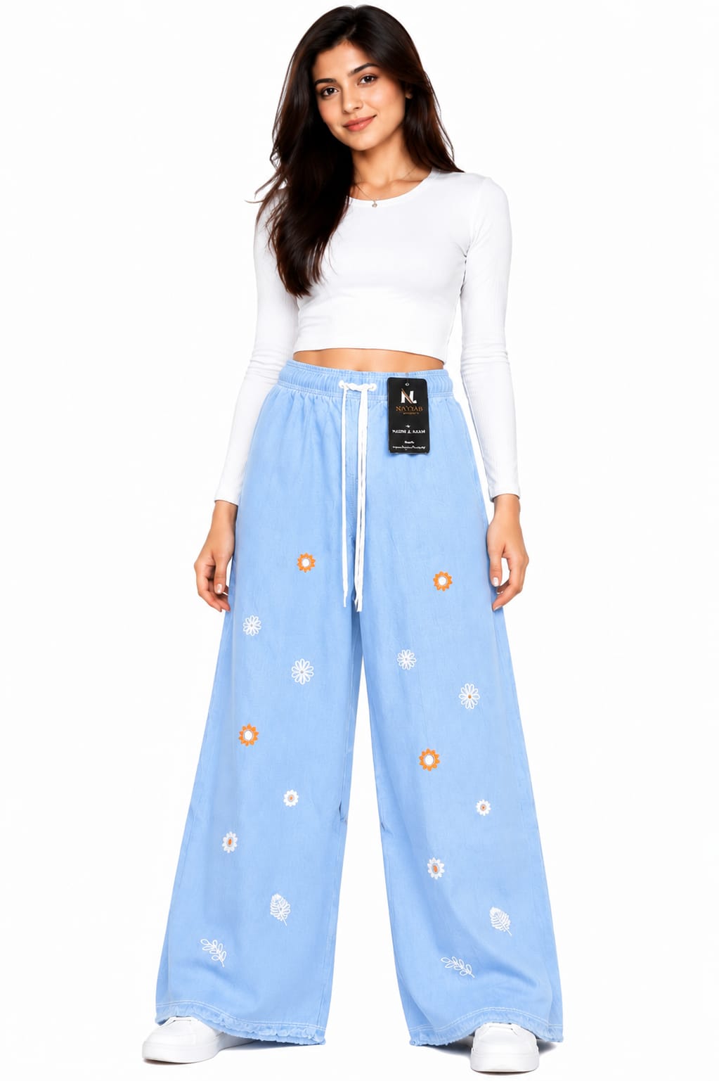 Baggy Style Denim Jeans for women