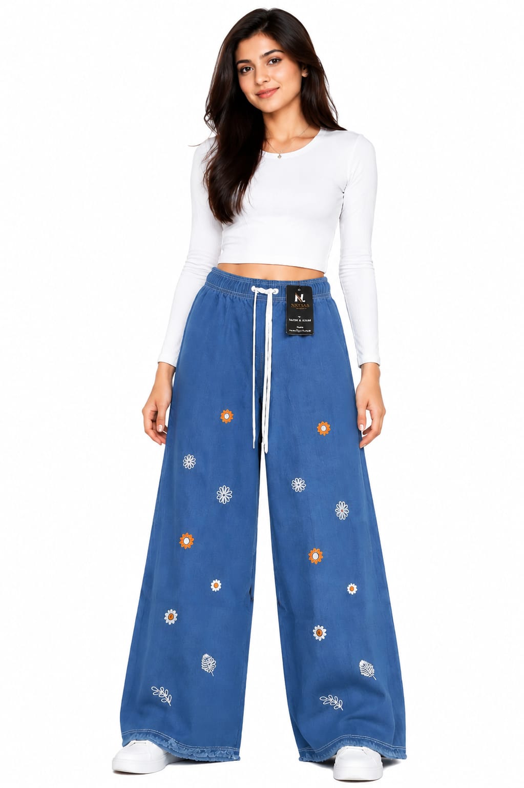 Baggy Style Denim Jeans for women