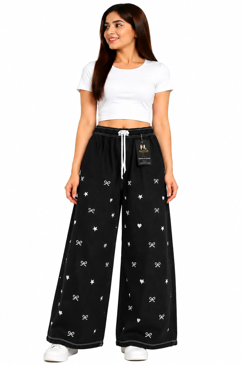 Baggy Style Denim Jeans for women