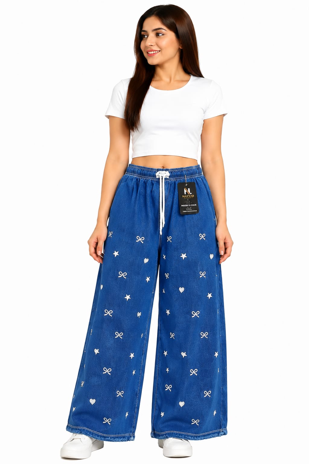 Baggy Style Denim Jeans for women