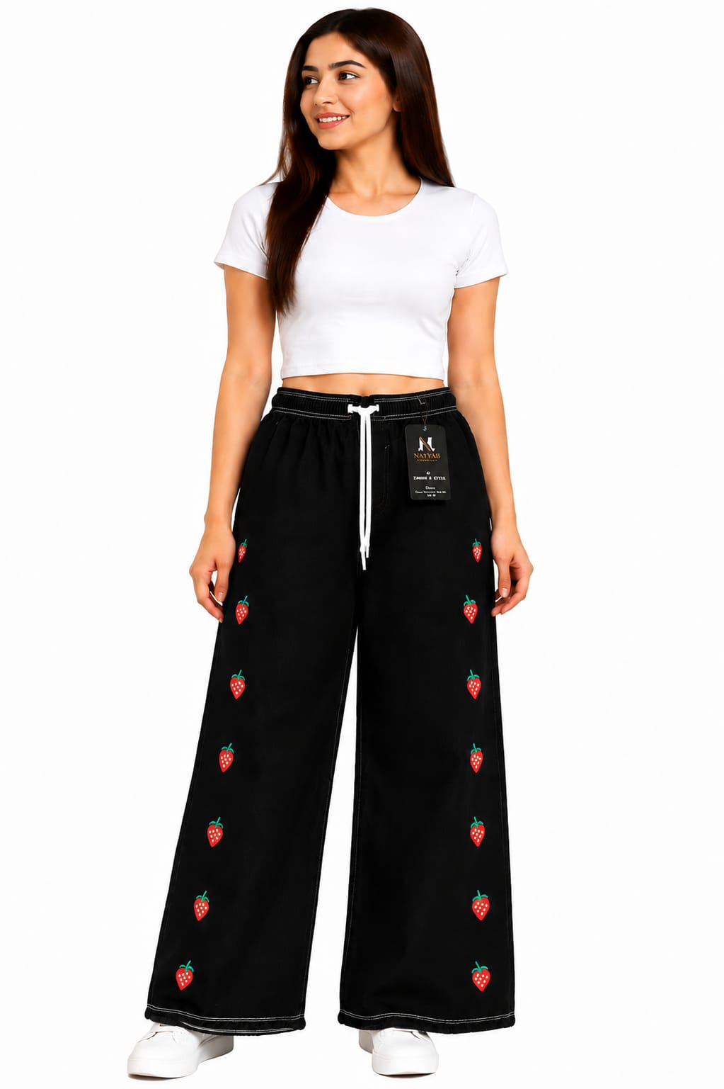Baggy Style Denim Jeans for women