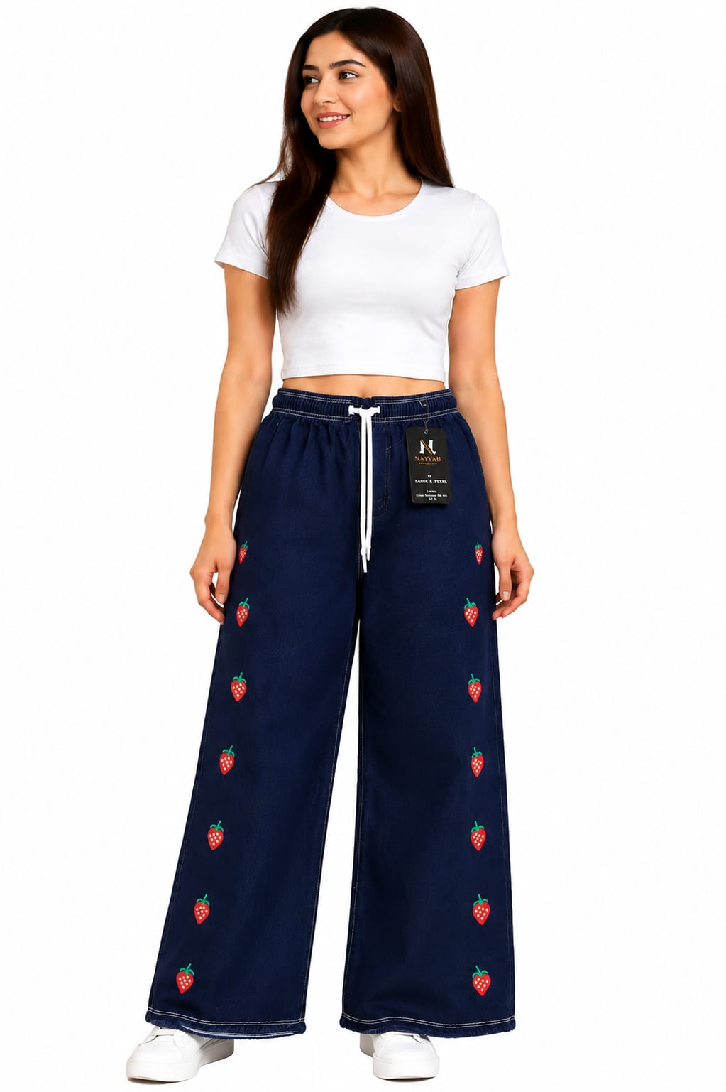 Baggy Style Denim Jeans for women