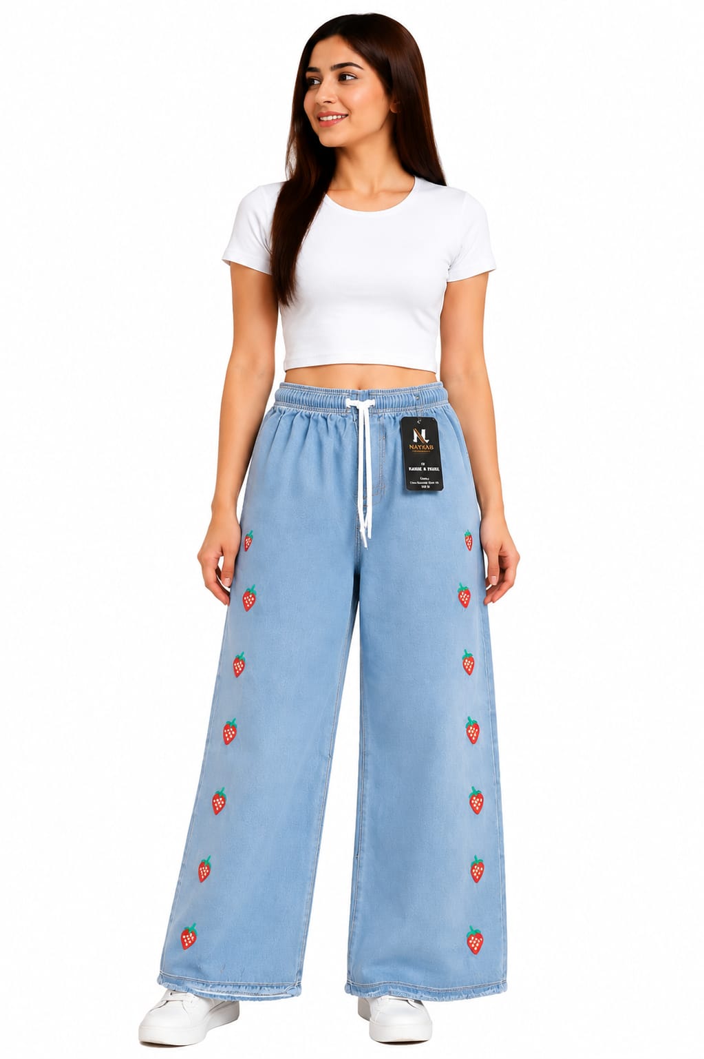Baggy Style Denim Jeans for women