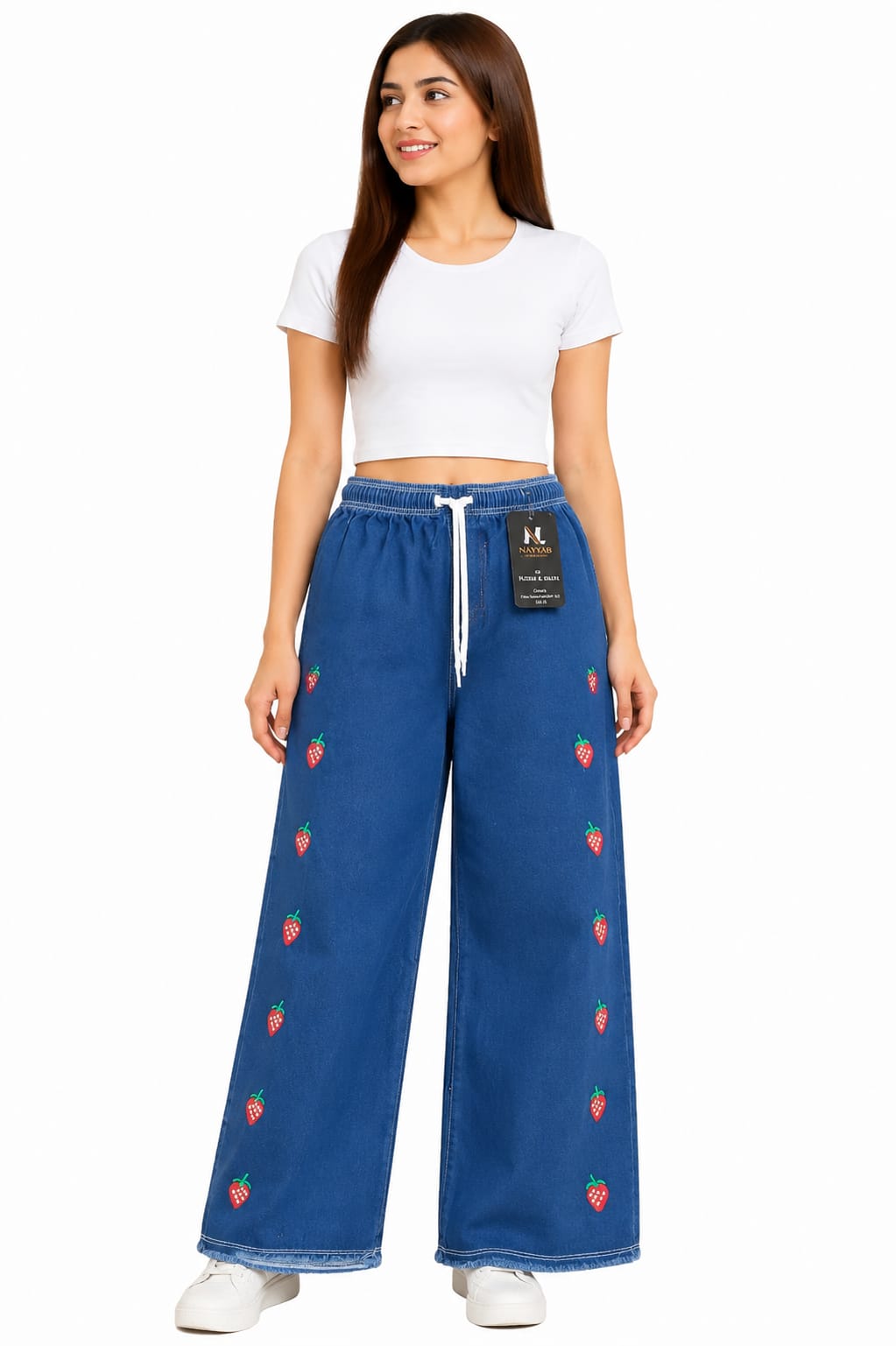 Baggy Style Denim Jeans for women