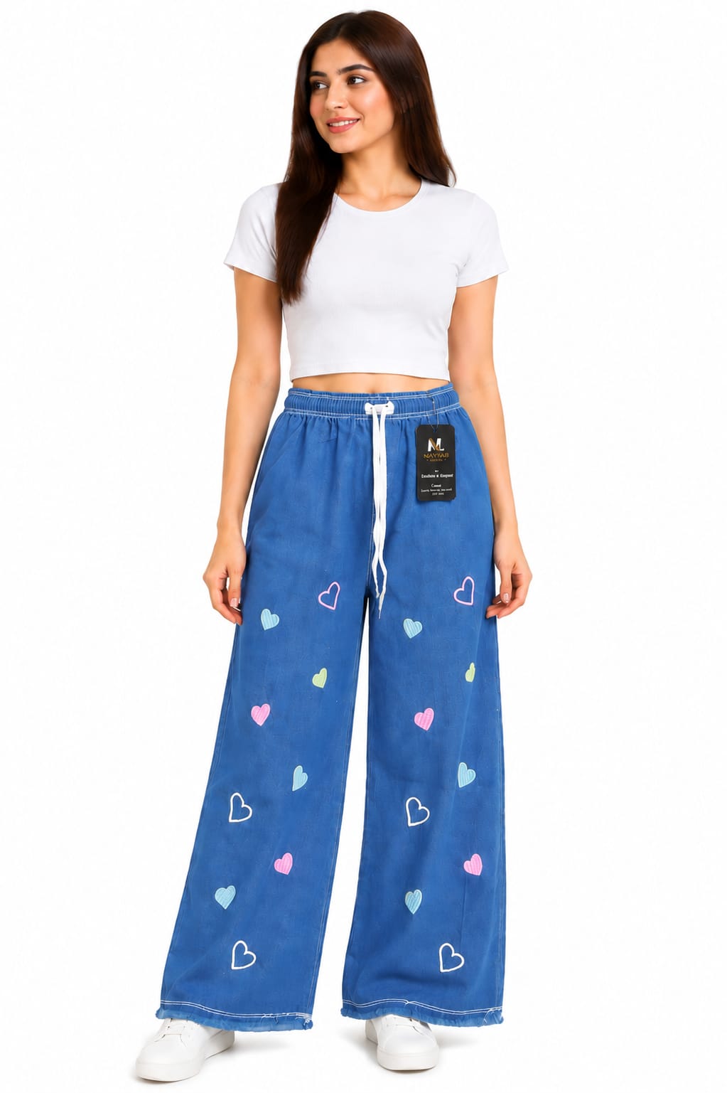 Baggy Style Denim Jeans for women