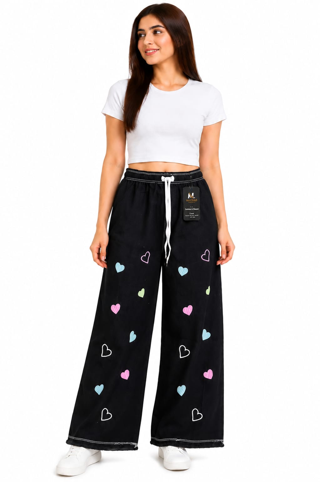 Baggy Style Denim Jeans for women