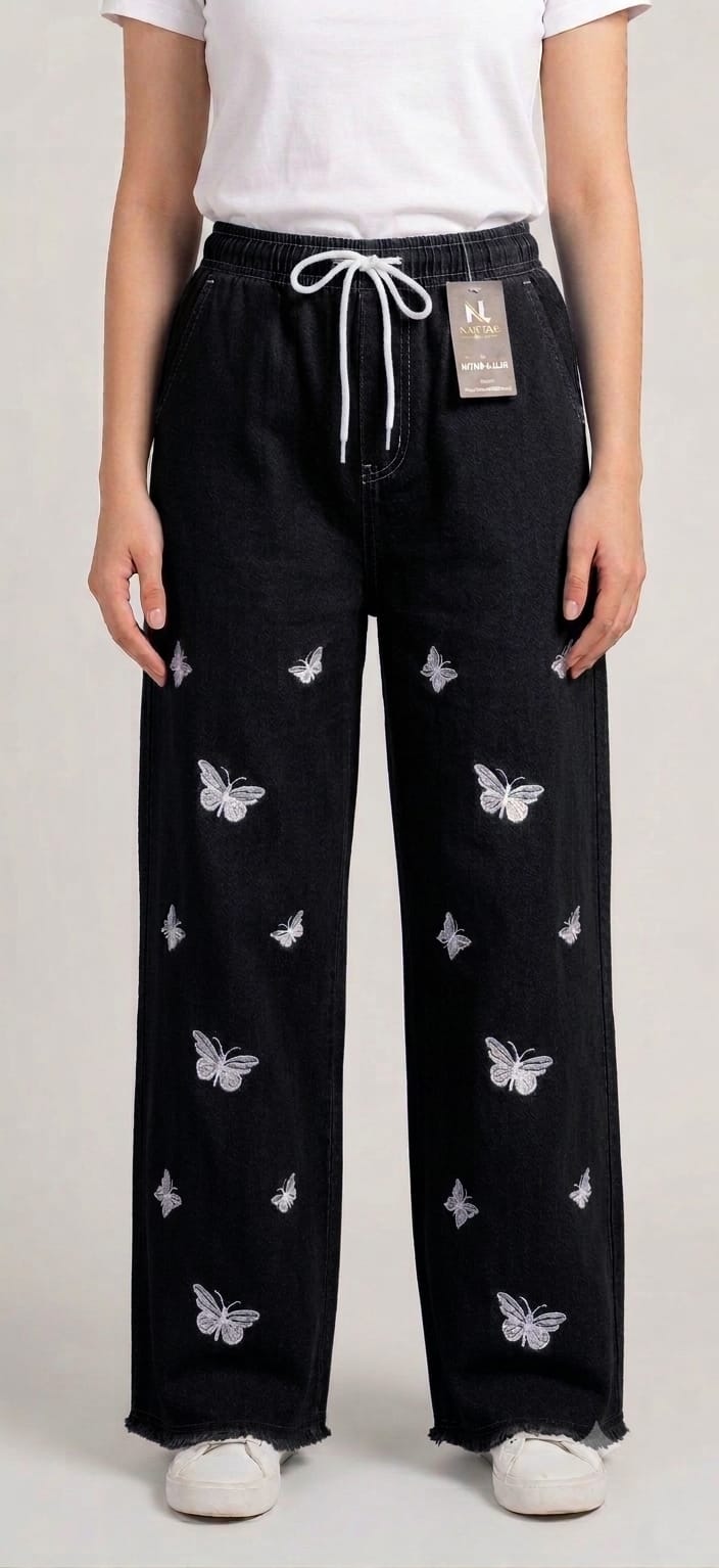 Baggy Style Denim Jeans for women