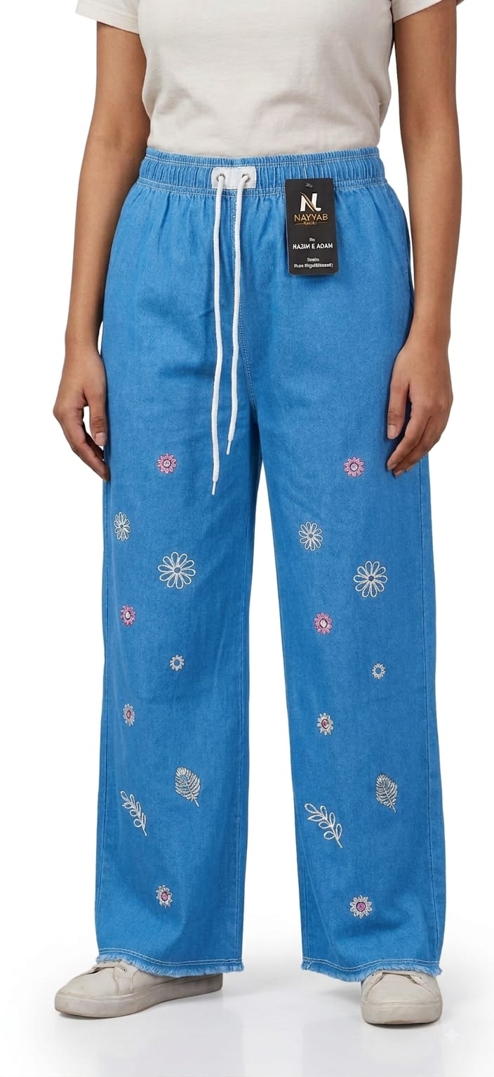 Baggy Style Denim Jeans for women