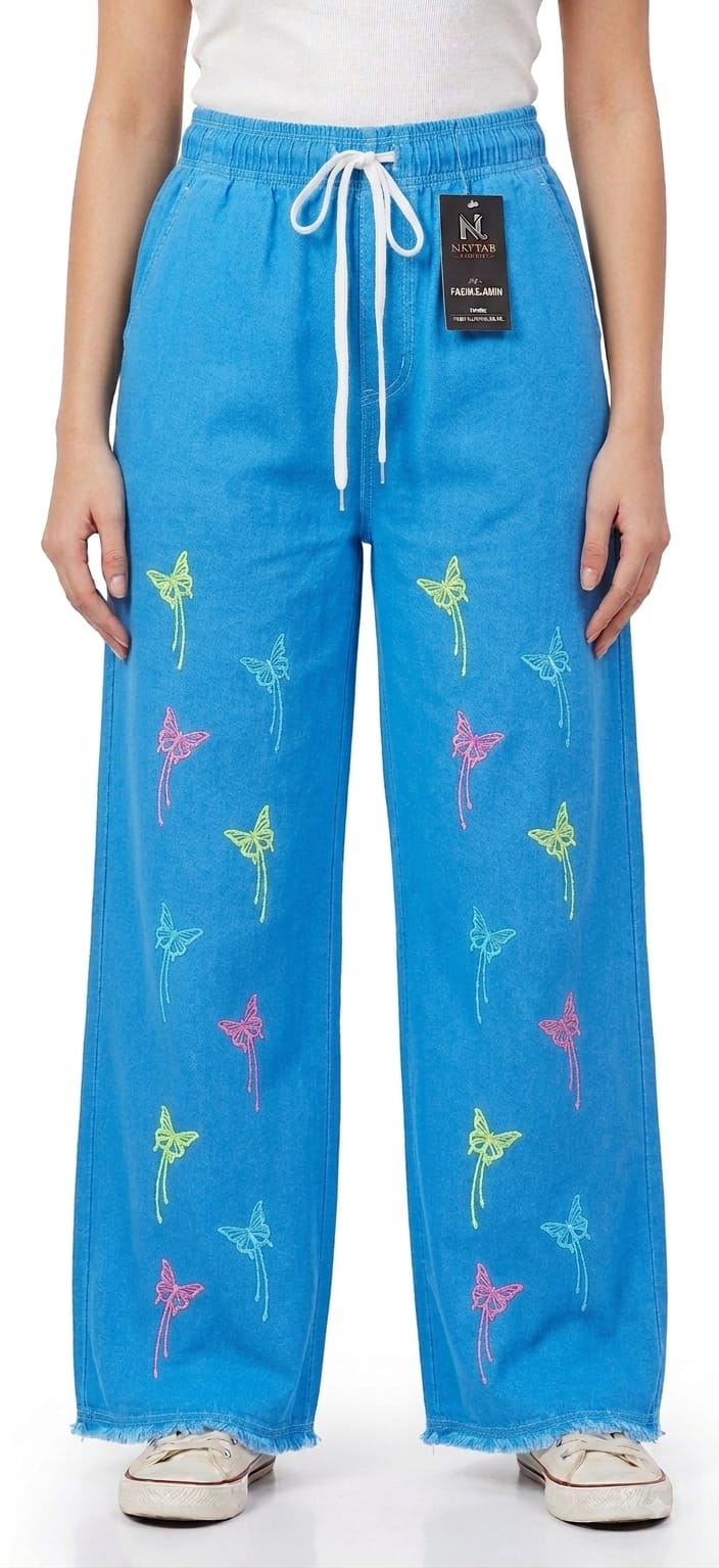 Baggy Style Denim Jeans for women