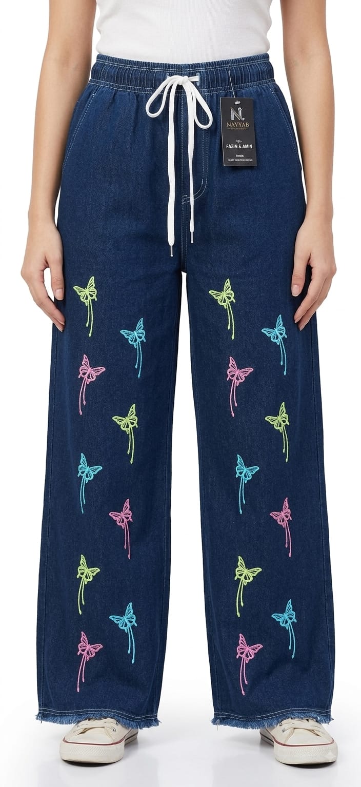 Baggy Style Denim Jeans for women