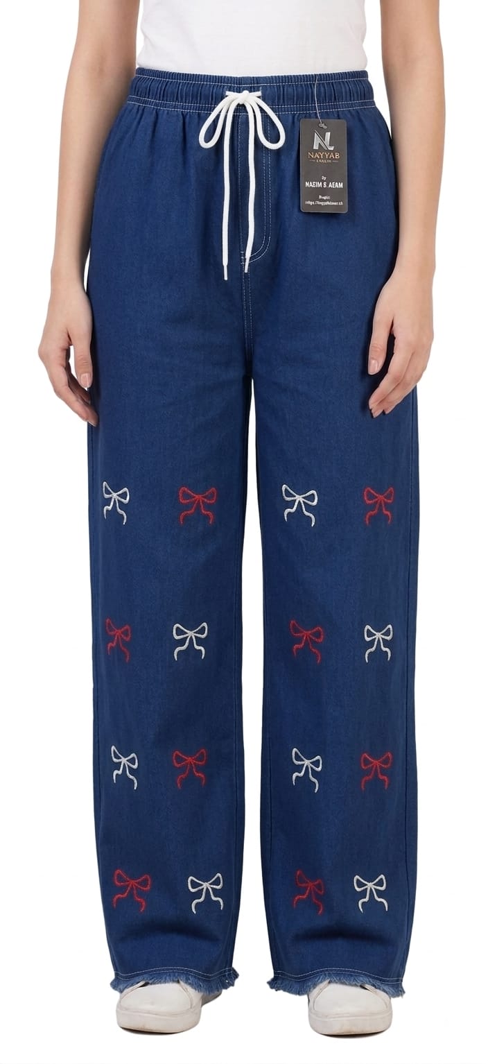 Baggy Style Denim Jeans for women