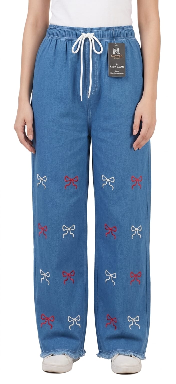 Baggy Style Denim Jeans for women