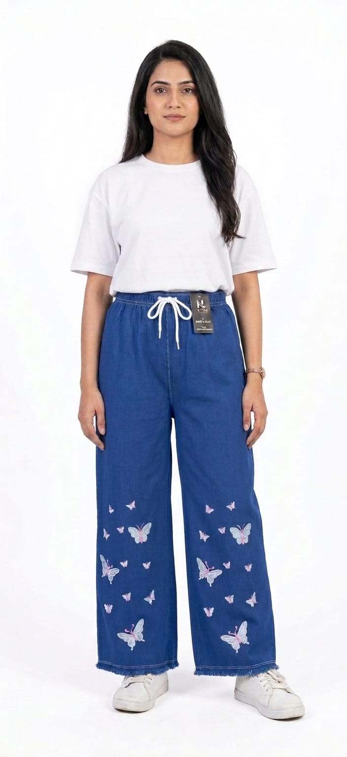 Baggy Style Denim Jeans for women