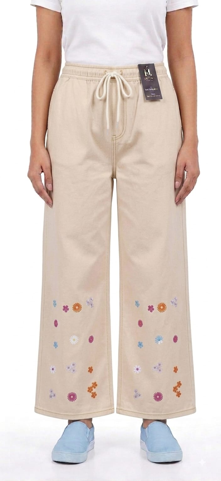 Baggy Style Denim Jeans for women