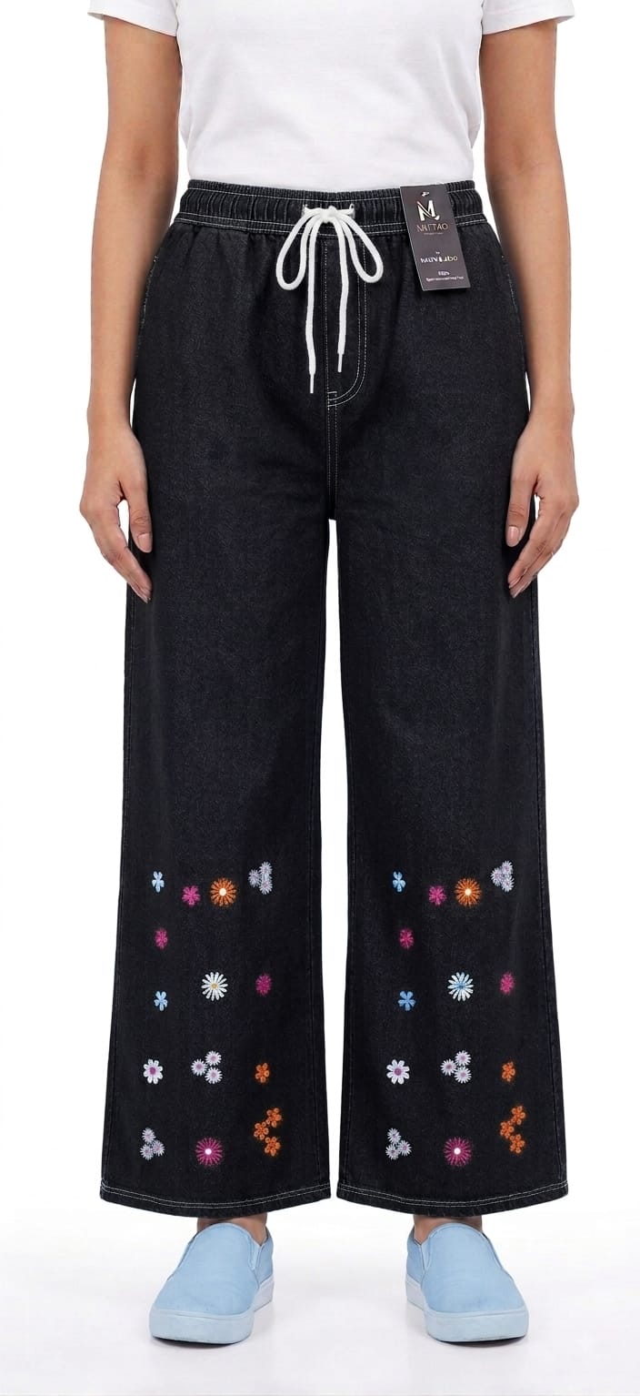 Baggy Style Denim Jeans for women