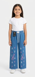 Baggy Style Denim Jeans for Girls
