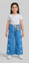 Baggy Style Denim Jeans for Girls